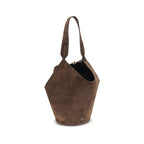 Small Calfskin Lotus Shoulder Bag