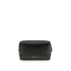 Black Calf Leather Bumbag Shoulder Bag