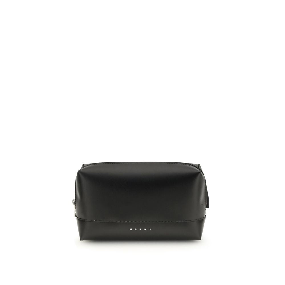 Black Calf Leather Bumbag Shoulder Bag