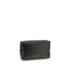 Black Calf Leather Bumbag Shoulder Bag