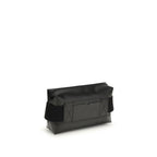 Black Calf Leather Bumbag Shoulder Bag