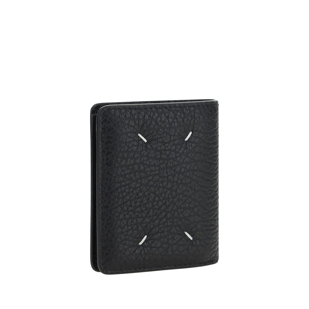 Black Calf Leather Wallet