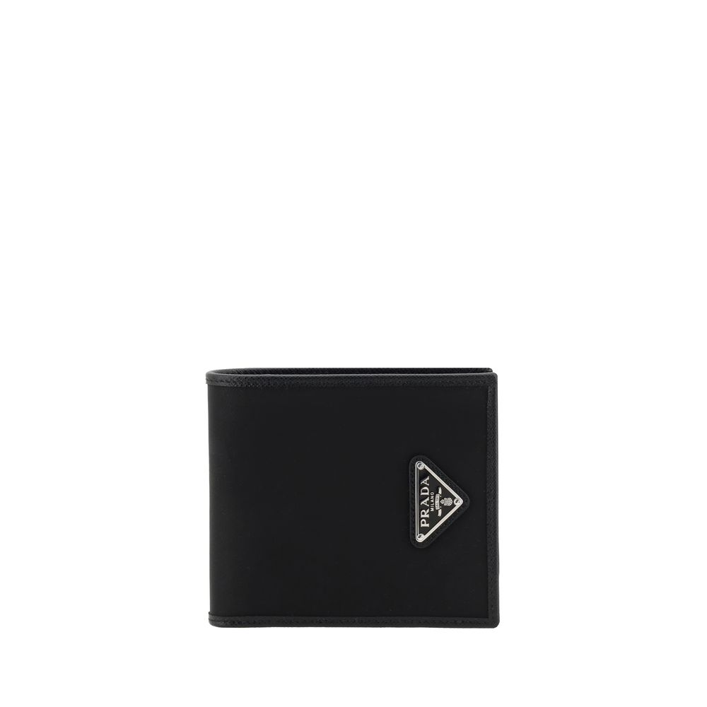 Compact Re‑Nylon Nylon Wallet