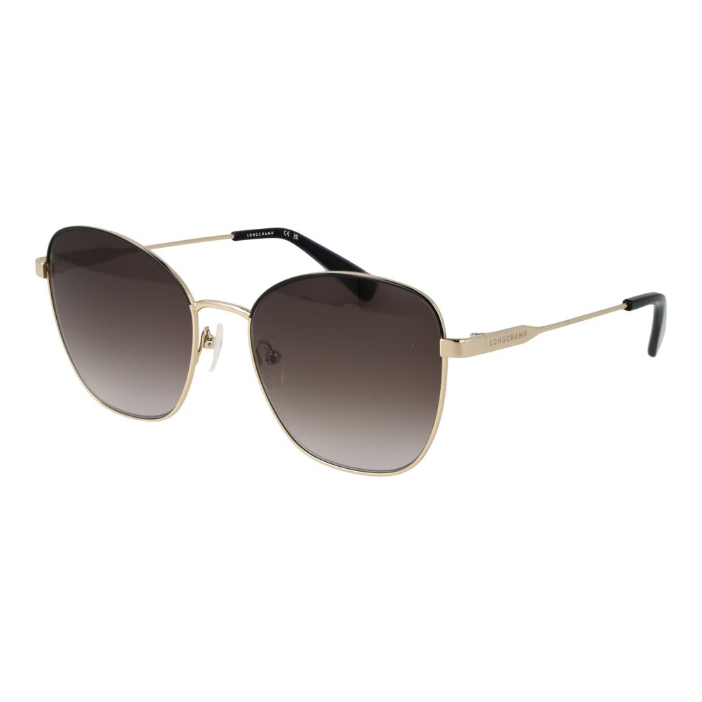 Gold Metal Butterfly Sunglasses