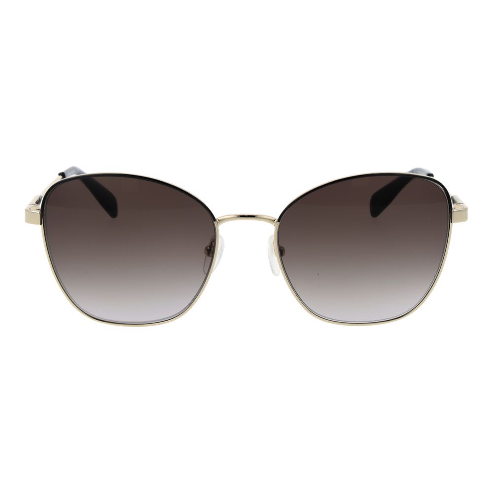 Gold Metal Butterfly Sunglasses