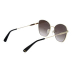 Gold Metal Butterfly Sunglasses