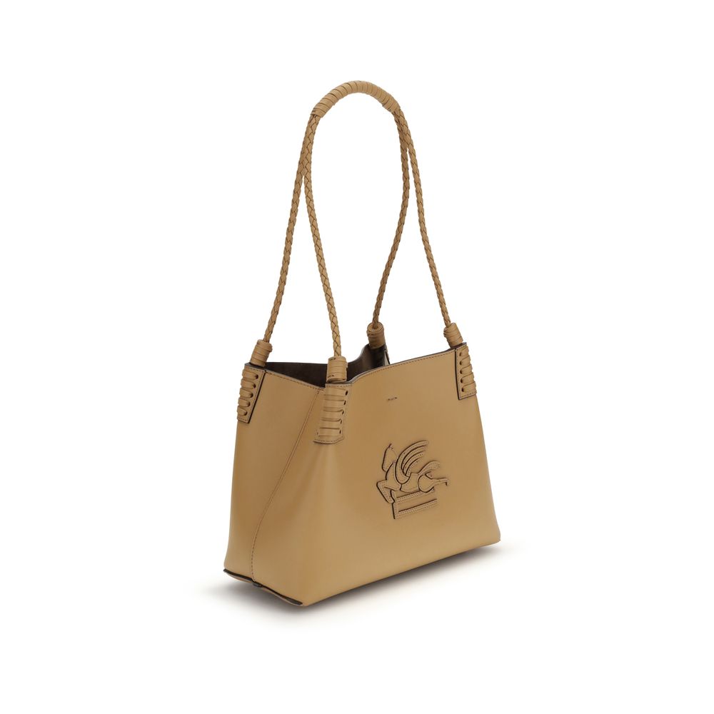 Calf Suede Libra Shopping Bag