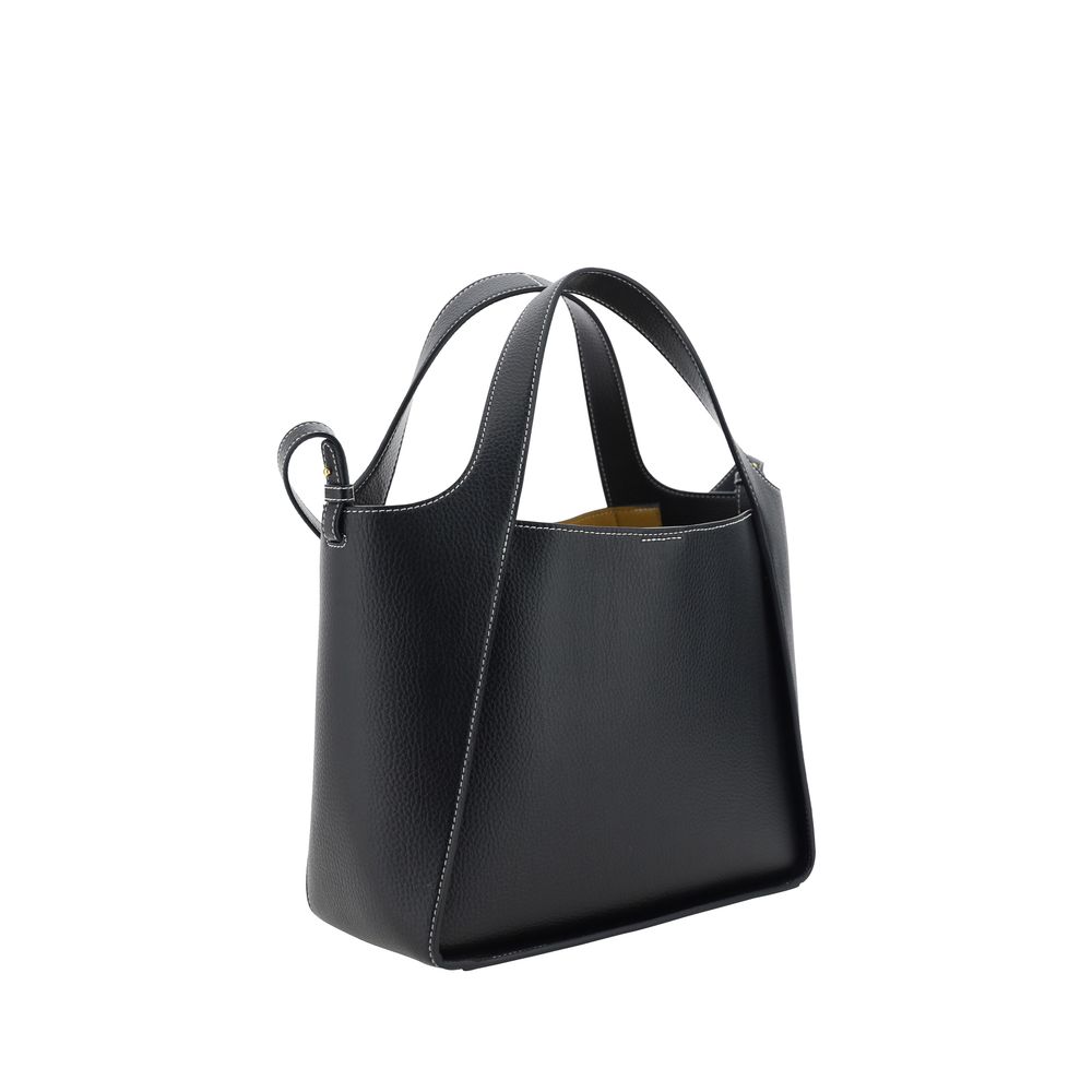 Grained Faux Leather Shoulder Bag