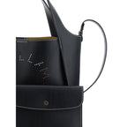 Grained Faux Leather Shoulder Bag