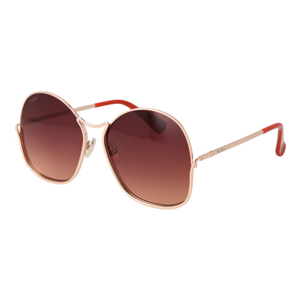 Rose Gold Butterfly Sunglasses