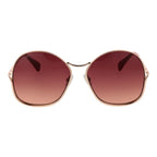 Rose Gold Butterfly Sunglasses