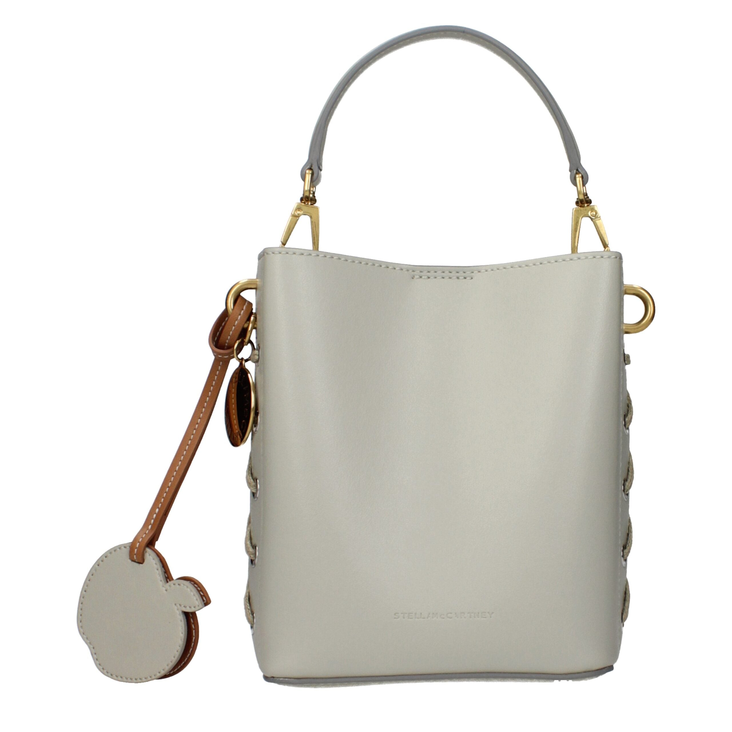 Gray Eco Leather Handbag