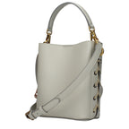Gray Eco Leather Handbag