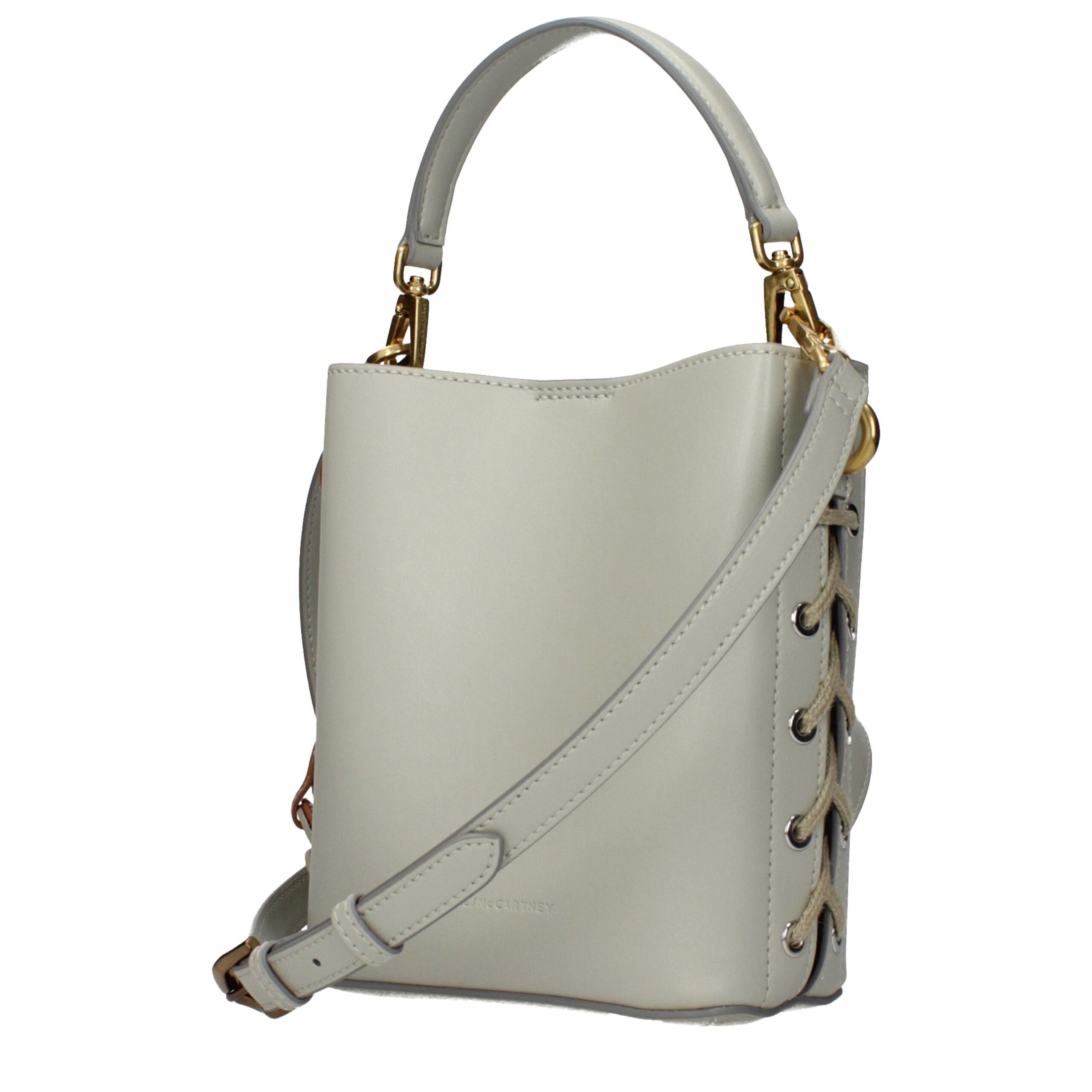 Gray Eco Leather Handbag