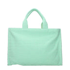 Emerald Fabric Handbag