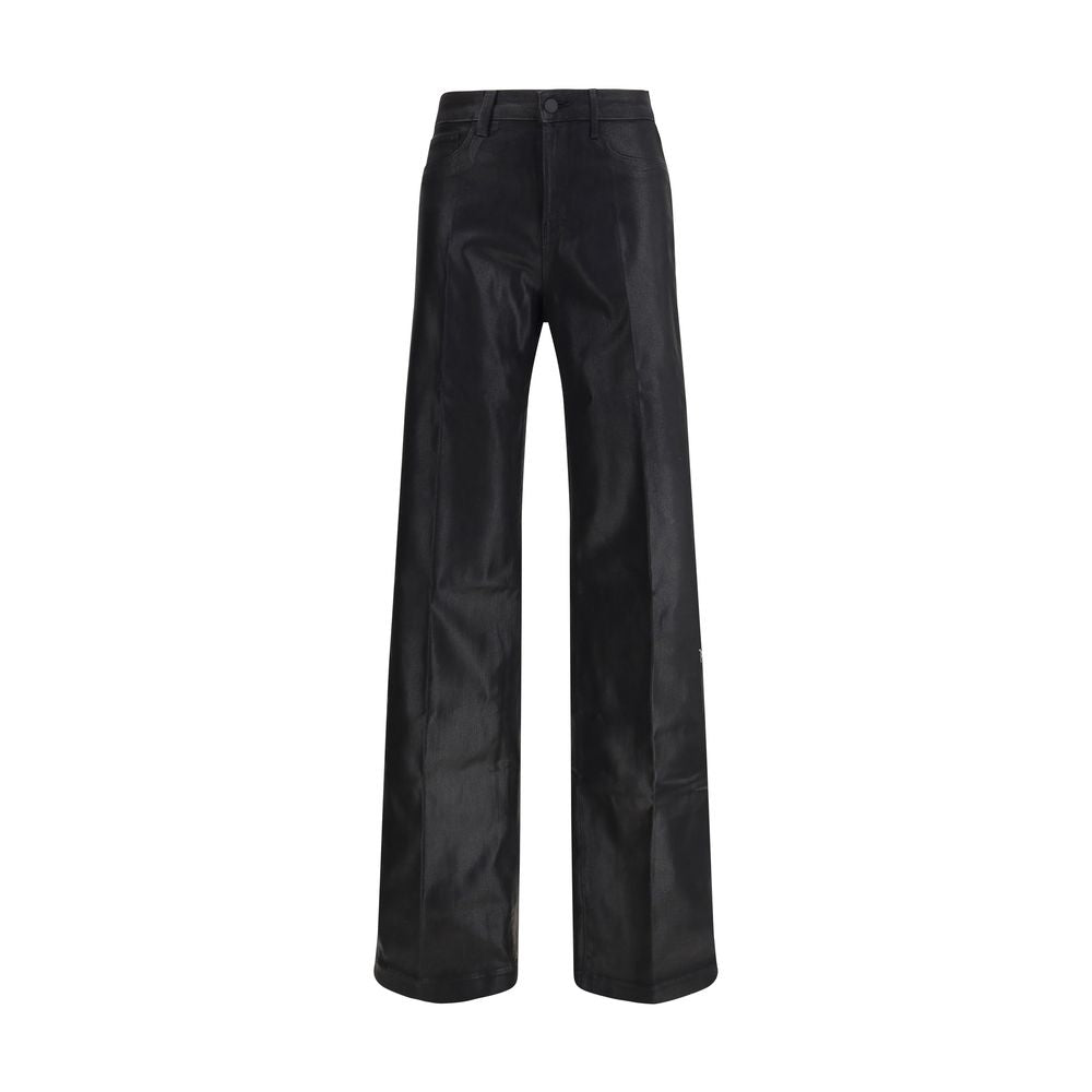 Clayton Coated Wide Leg Jeans