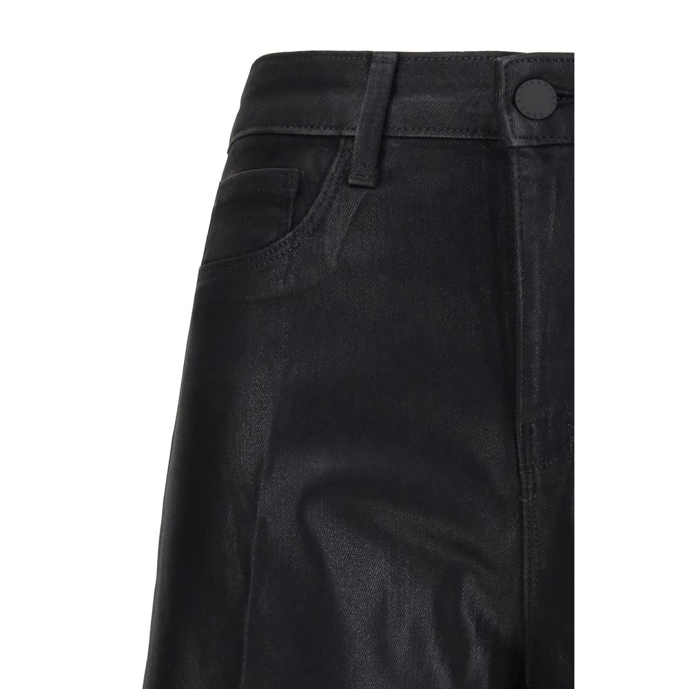 Clayton Coated Wide Leg Jeans