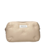 Full‑Grain Calfskin Beige Clutch