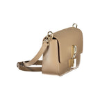 Beige Leather Iride Shoulder Bag