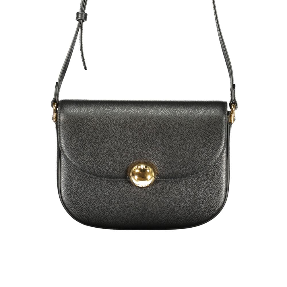 Nero Leather Moonlight S Round Crossbody