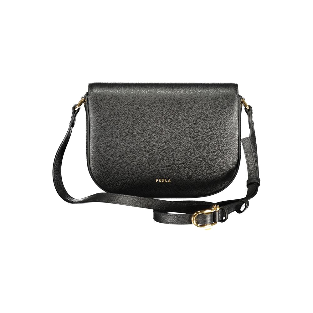Nero Leather Moonlight S Round Crossbody