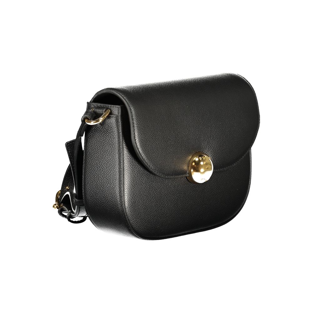 Nero Leather Moonlight S Round Crossbody