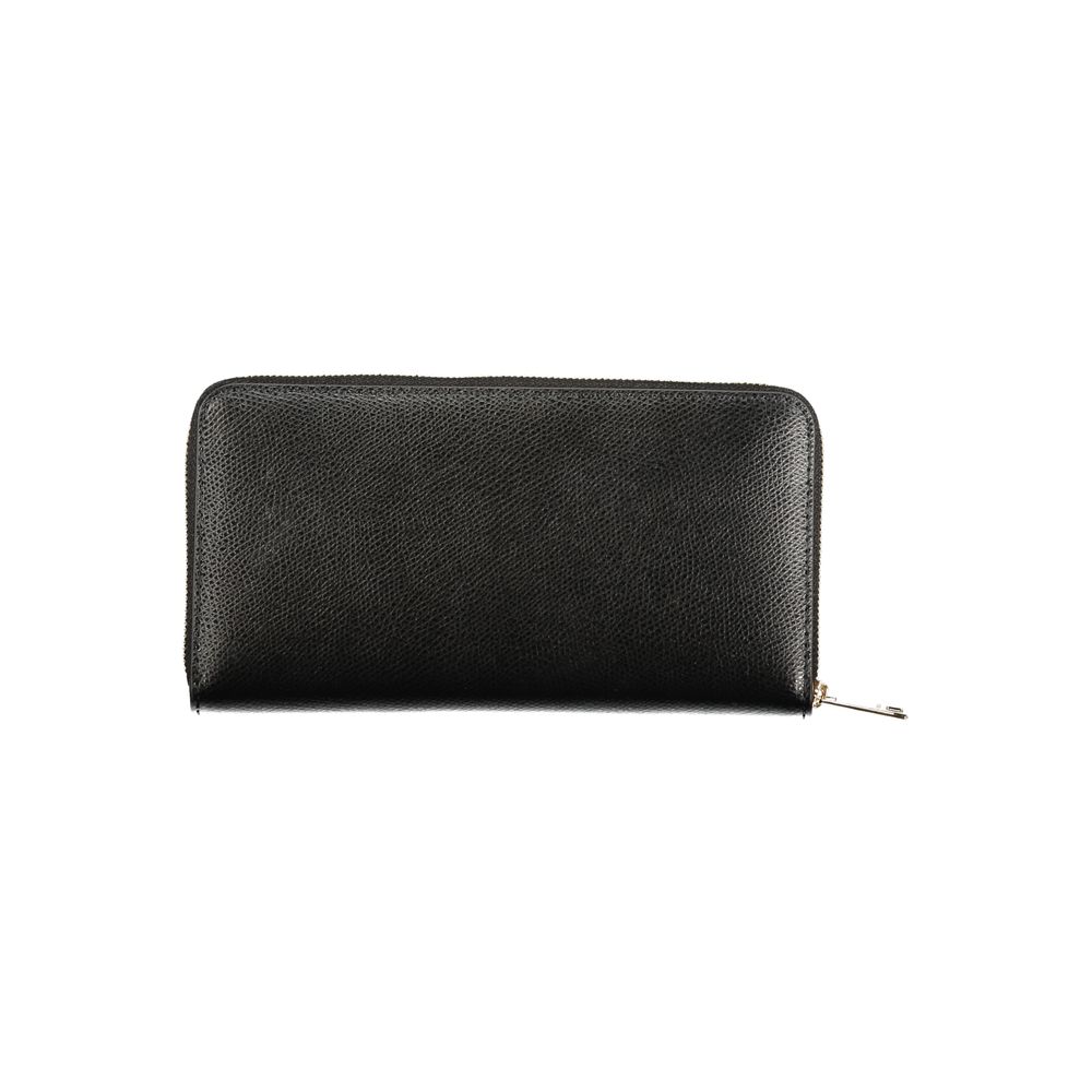 Nero Leather Camelia Wallet