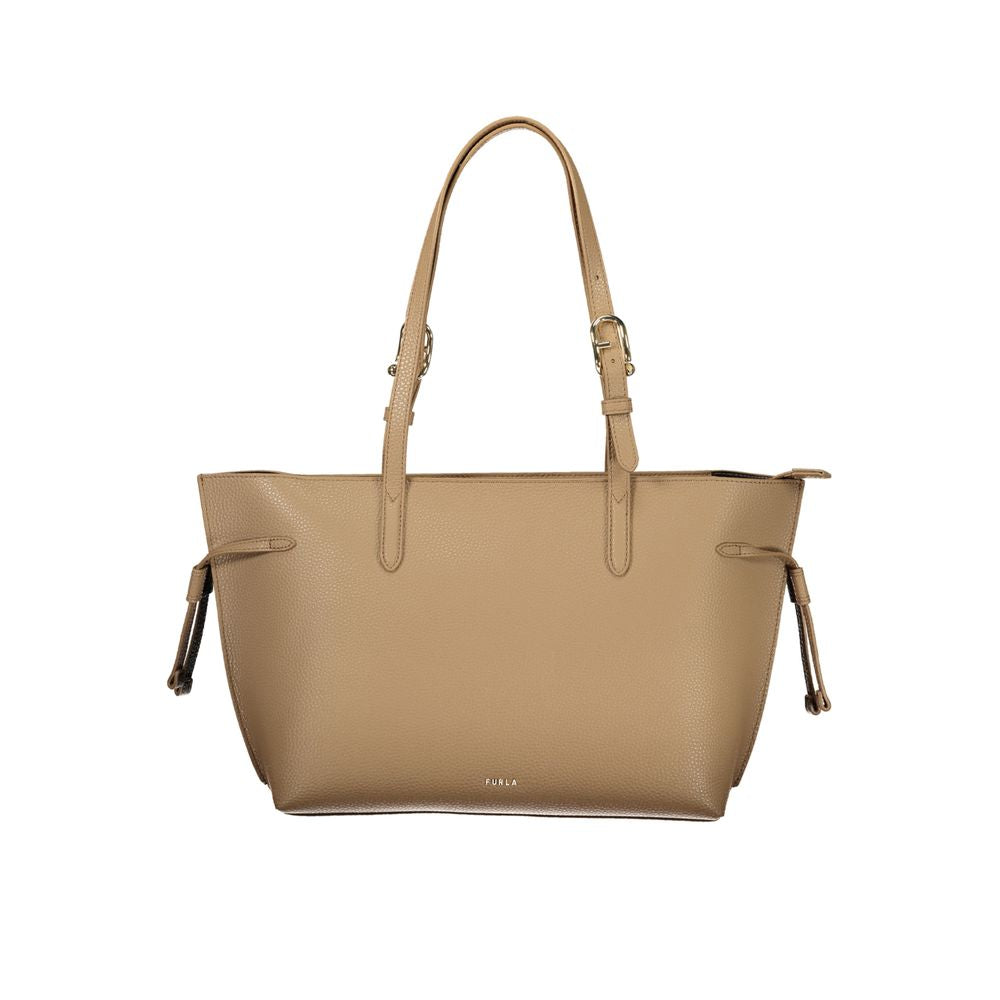 Marrone Leather Ava Handbag