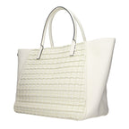 Beige Leather Handbag