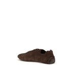 Brown Suede Calfskin Monte Carlo Re-Edition Sneakers