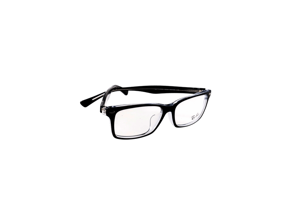 Rectangle Optical Frame RB5378D-C2034-55-F-S.BLK/CLR