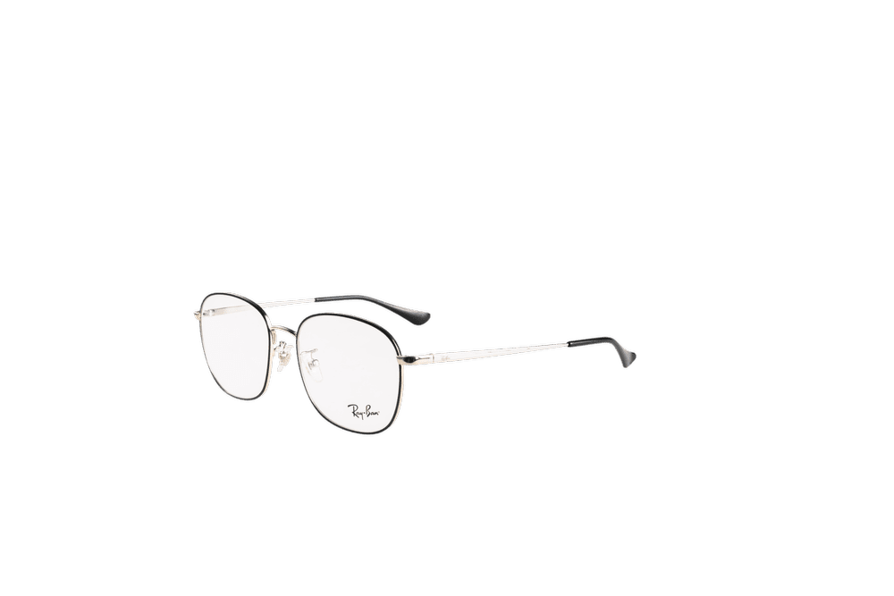 Square Optical Frame RB6418D-C2983-53-F-S.BLK/SLV