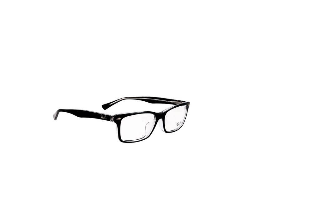 Rectangle Optical Frame RB5378D-C2034-55-F-S.BLK/CLR