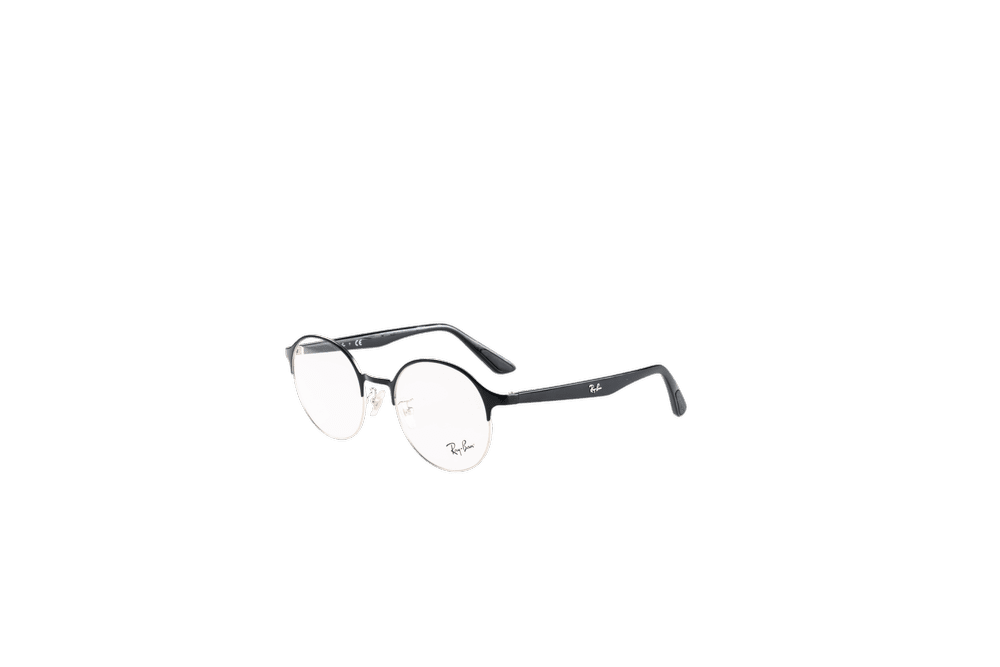 Round Optical Frame RB6459D-C2861-51-F-S.BK/SL