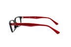 Rectangle Optical Frame RB5378D-C2475-55-F-S.BLK/RED