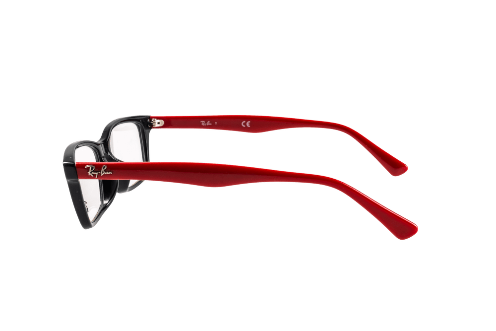 Rectangle Optical Frame RB5378D-C2475-55-F-S.BLK/RED