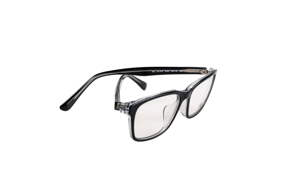 Rectangle Optical Frame RB5318D-C2034-55-F-S.BLK/CLR