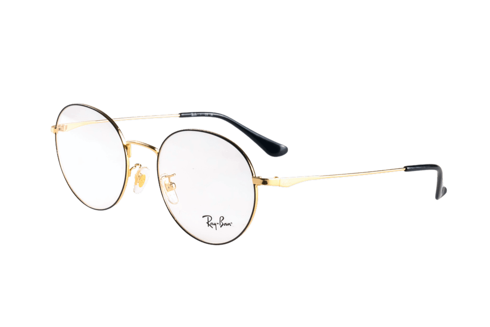 Round Optical Frame RB6369D-C2991-53-F-BK/GD