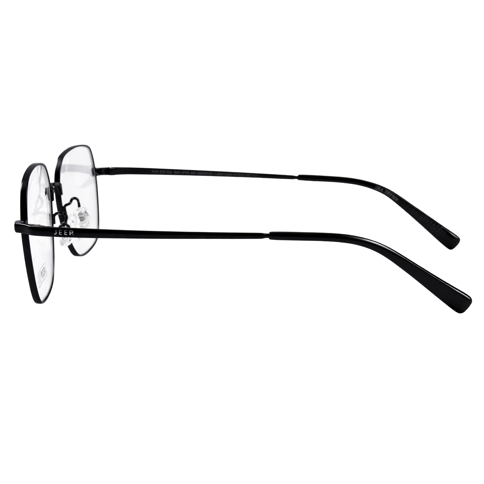Square Optical Frame A1301-M5-53-F-M.BLK