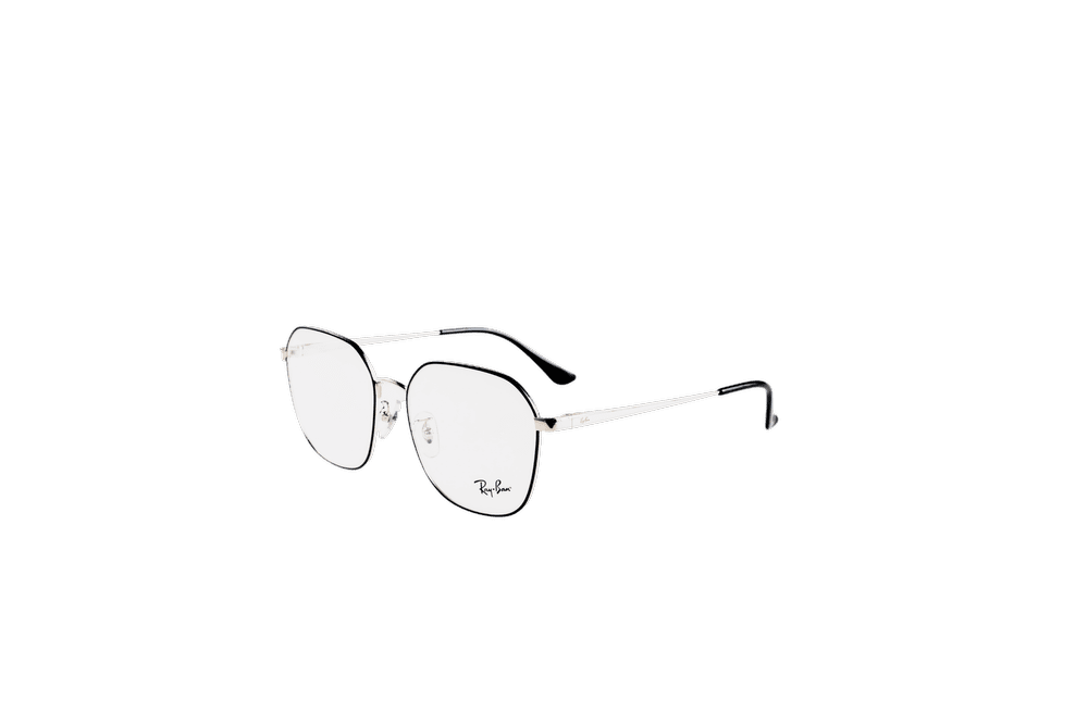 Oversized Optical Frame RB6490D-C2983-56-F-BLK.SLV