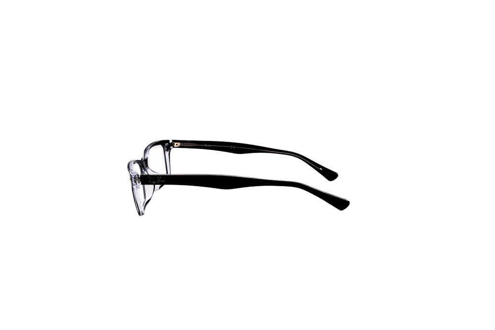 Rectangle Optical Frame RB5378D-C2034-55-F-S.BLK/CLR