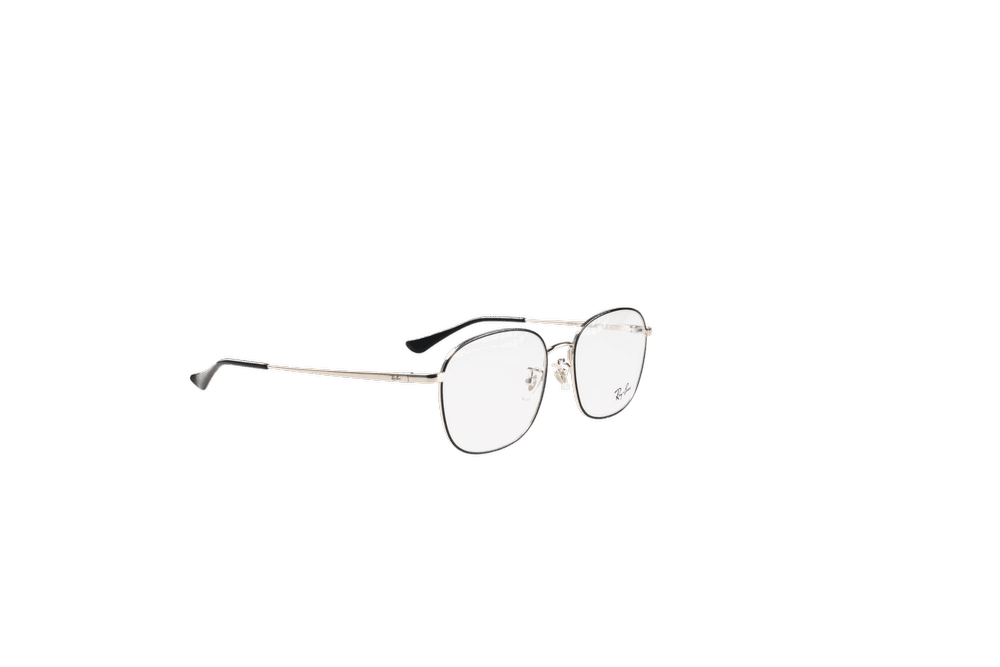 Square Optical Frame RB6418D-C2983-53-F-S.BLK/SLV