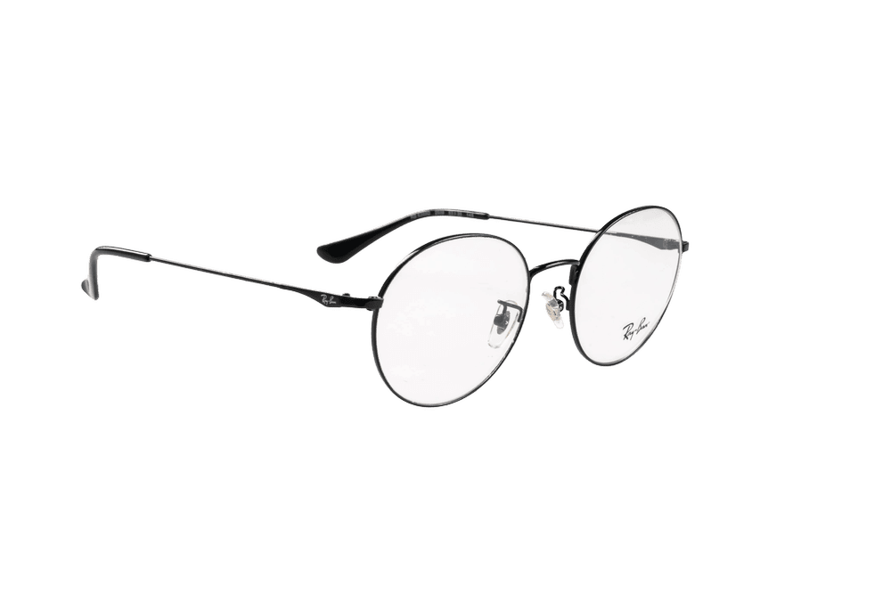 Round Optical Frame RB6369D-C2983-50-F-S.BLK/SLV
