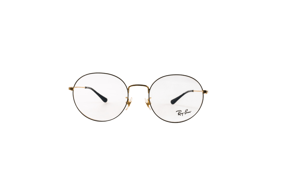 Round Optical Frame RB6369D-C2991-53-F-BK/GD