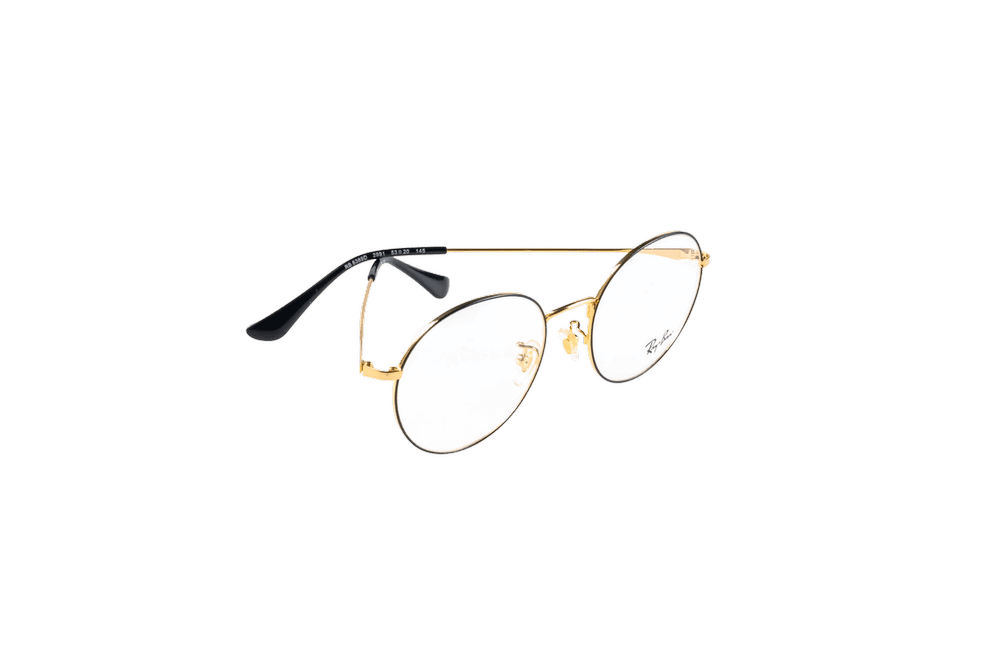 Round Optical Frame RB6369D-C2991-53-F-BK/GD
