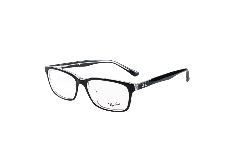 Rectangle Optical Frame RB5318D-C2034-55-F-S.BLK/CLR
