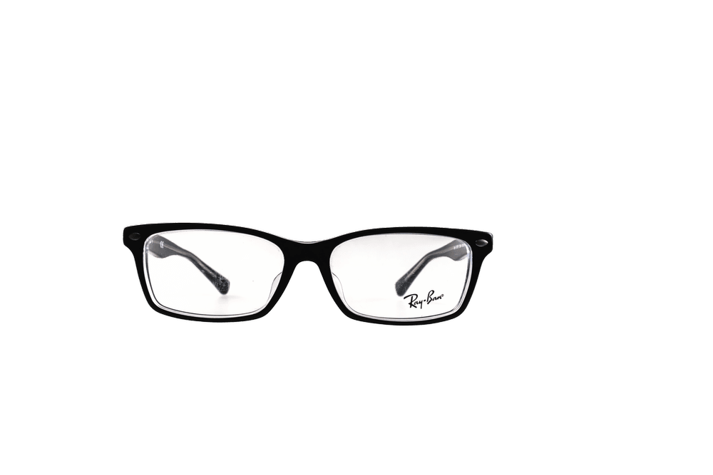 Rectangle Optical Frame RB5378D-C2034-55-F-S.BLK/CLR